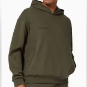 PANGAIA Women’s Olive Green Hoodie With Pockets Size XS